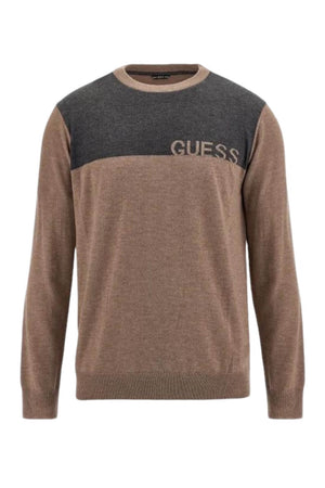 Guess Men's Color Block Sweater