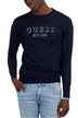 Guess Men's Jersey with embossed logo embroidery