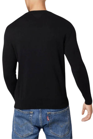 Guess Men's Jersey with embossed logo embroidery