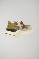 Date Men's FUGA Sneakers with suede inserts