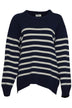 Dixie Women's Striped Oversized Sweater