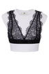 Elisabetta Franchi Women's Jersey T-Shirt with Bralette