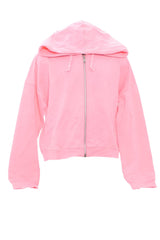 Sudadera de niña Miss Blumarine con purpurina en la espalda