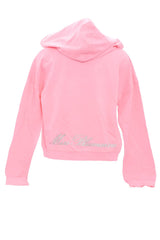Sudadera de niña Miss Blumarine con purpurina en la espalda