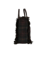 MC2 Saint Barth Borsa Donna Vanity Wool Tartan