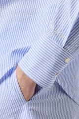 MC2 Saint Barth Camicia Donna Cristal Seersucker Stripes