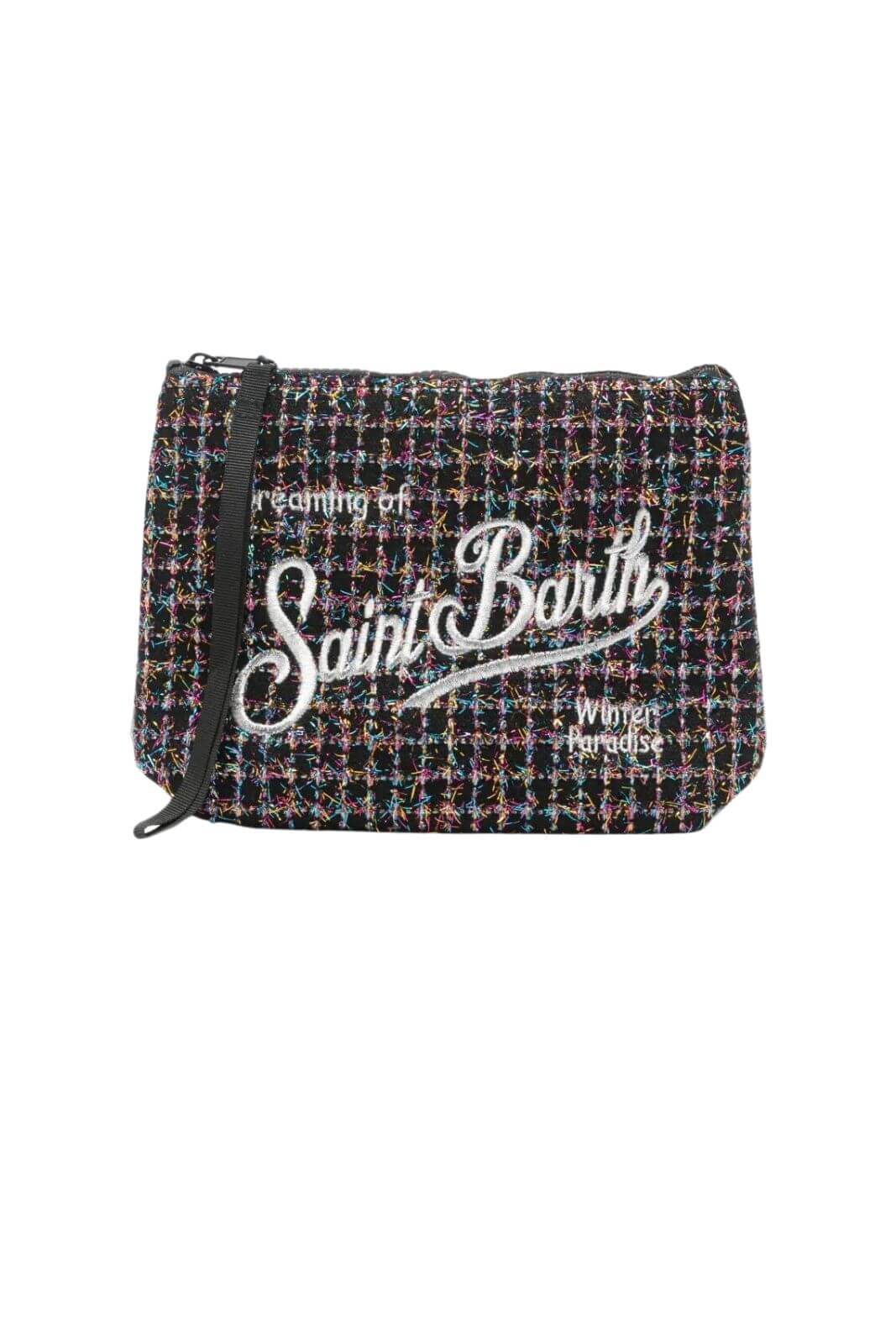 MC2 Saint Barth Pochette Donna Aline Tweed Shiny