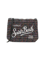 MC2 Saint Barth Pochette Donna Aline Tweed Shiny