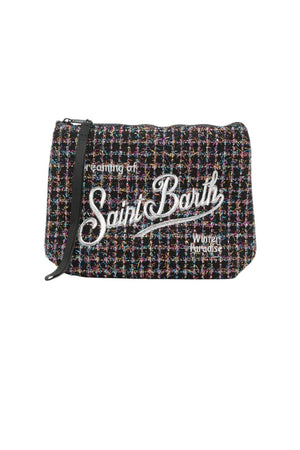 MC2 Saint Barth Pochette Donna Aline Tweed Shiny