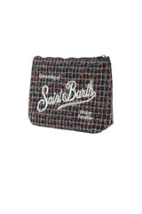 MC2 Saint Barth Pochette Donna Aline Tweed Shiny
