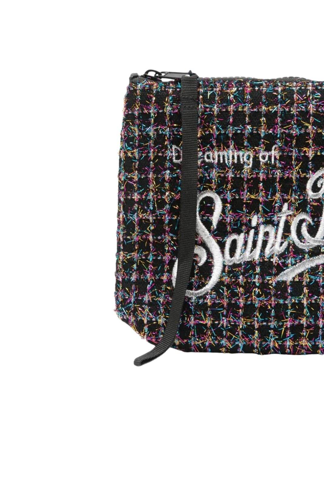 MC2 Saint Barth Pochette Donna Aline Tweed Shiny