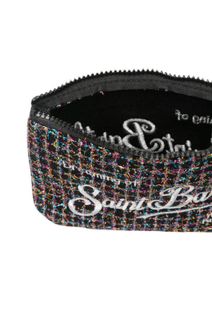 MC2 Saint Barth Pochette Donna Aline Tweed Shiny