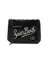 MC2 Saint Barth Pochette Donna Aline Velvet Paillettes