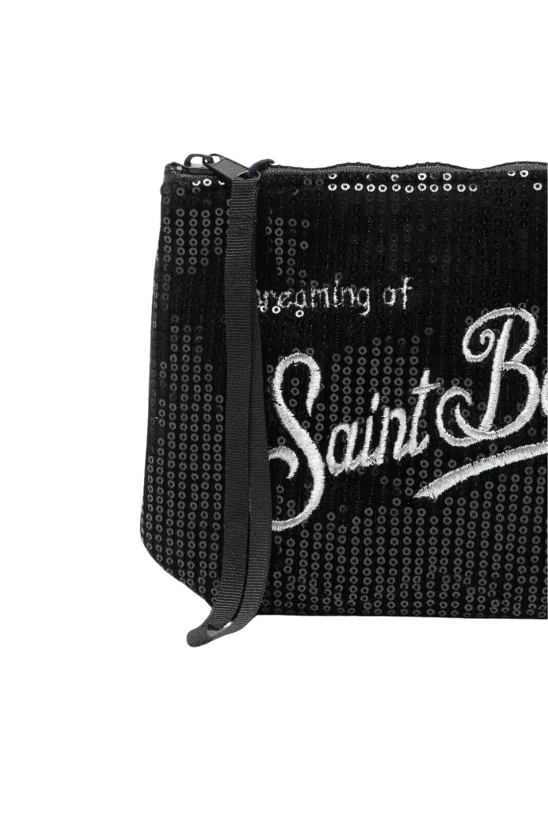 MC2 Saint Barth Pochette Donna Aline Velvet Paillettes