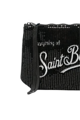 MC2 Saint Barth Pochette Donna Aline Velvet Paillettes