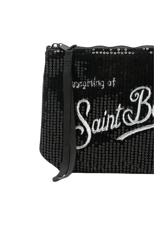MC2 Saint Barth Pochette Donna Aline Velvet Paillettes