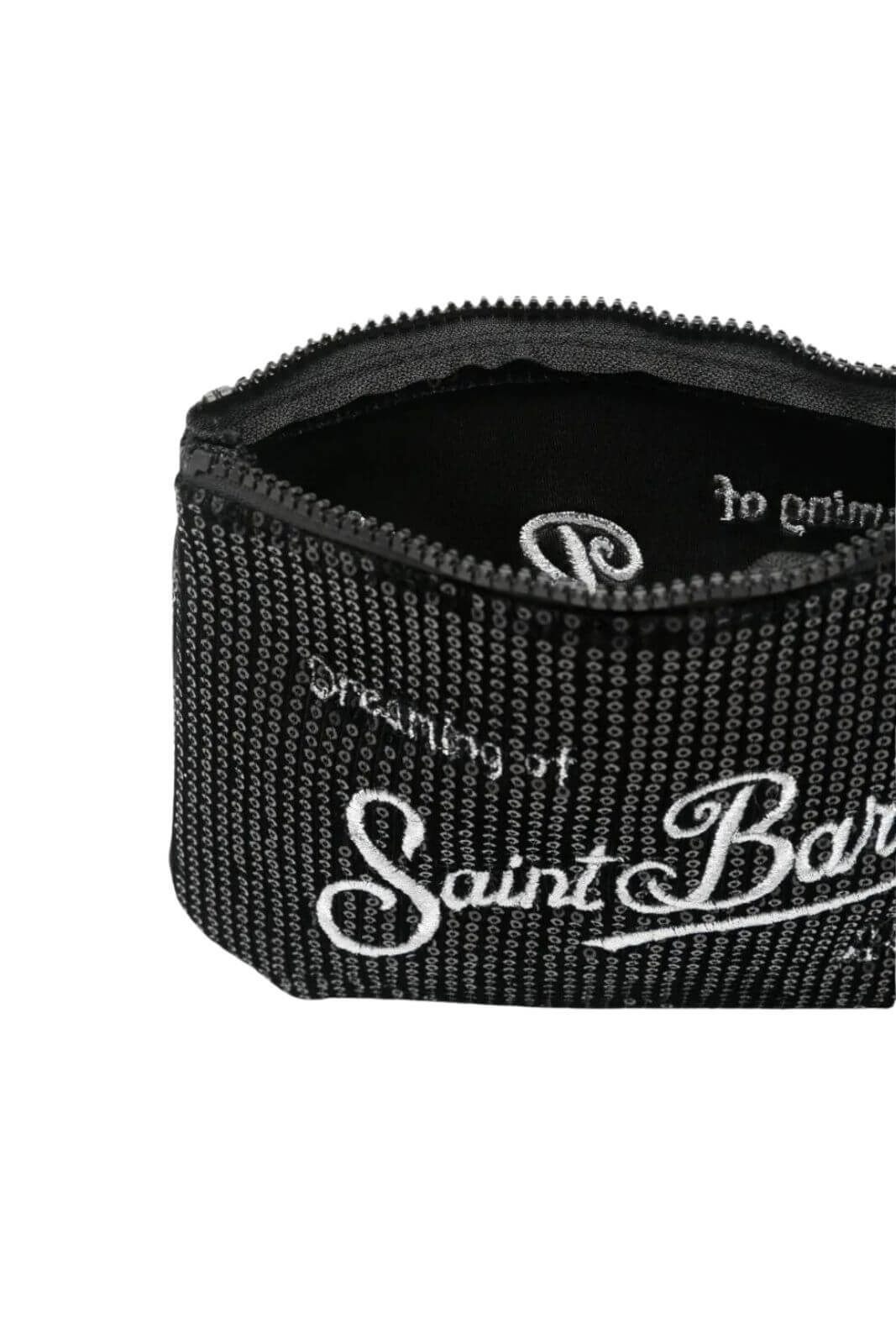 MC2 Saint Barth Pochette Donna Aline Velvet Paillettes