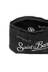 MC2 Saint Barth Pochette Donna Aline Velvet Paillettes