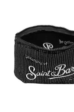 MC2 Saint Barth Pochette Donna Aline Velvet Paillettes