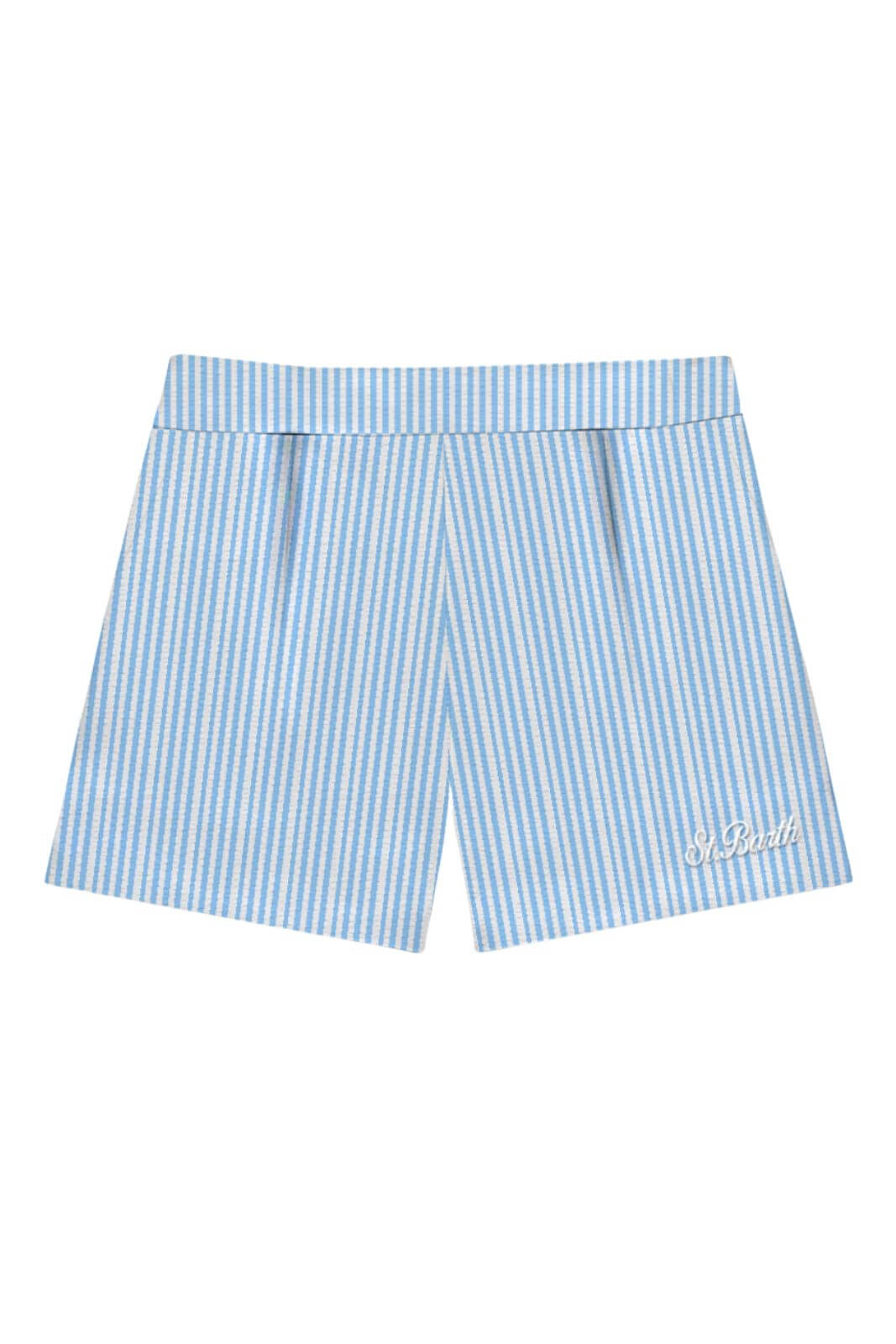 MC2 Saint Barth Shorts Donna Seersucker Stripes
