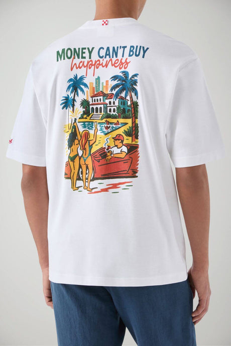 MC2 Saint Barth T-Shirt Uomo Money Happiness