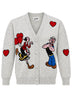 MC2 Saint Barth Cardigan Donna Sasy Donegal Popeye