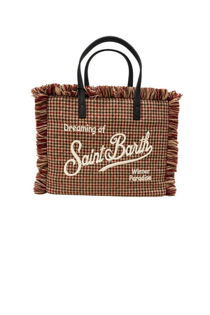 MC2 Saint Barth Borsa Donna Colette Wool Pied de Poule