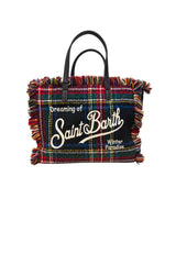 MC2 Saint Barth Borsa Donna Colette Wool Tartan