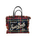 MC2 Saint Barth Borsa Donna Colette Wool Tartan