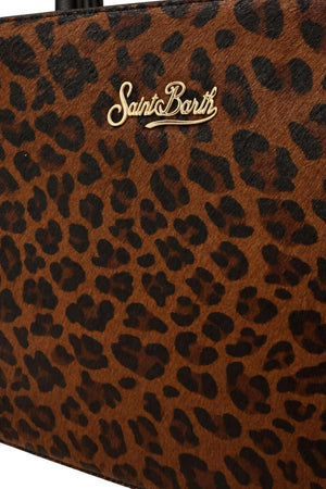 MC2 Saint Barth Borsa Donna Midi Dark Leo Brushed