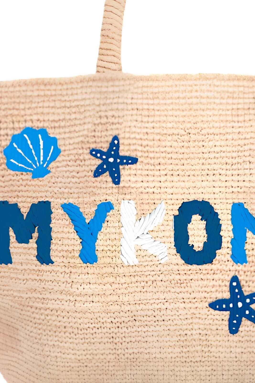 MC2 Saint Barth Borsa Donna Raffia Mykonos Seashell
