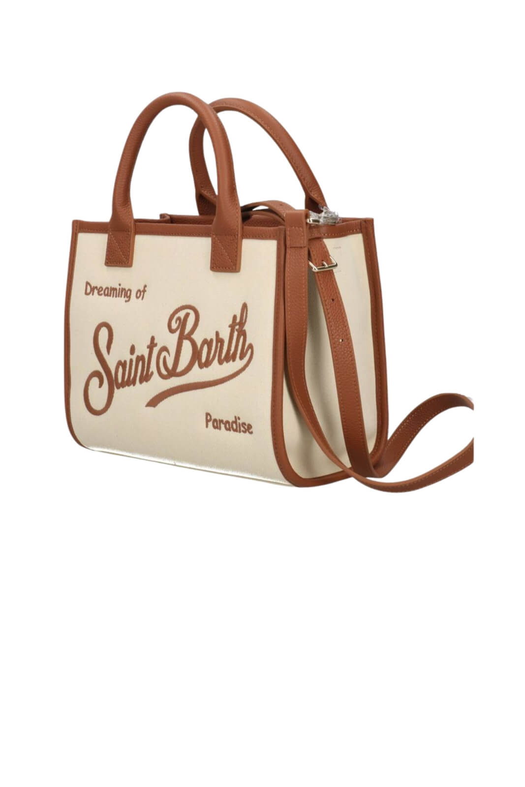 MC2 Saint Barth Borsa Donna Vanity Mini in Canvas e Pelle