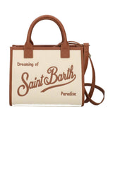 MC2 Saint Barth Borsa Donna Vanity Mini in Canvas e Pelle