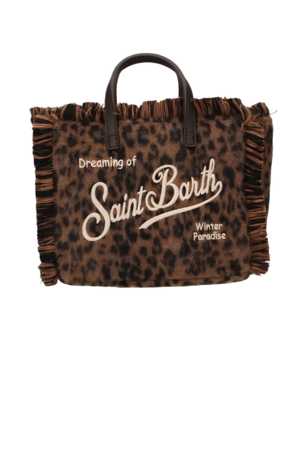 MC2 Saint Barth Borsa Donna Vanity Mini Felt Leopard