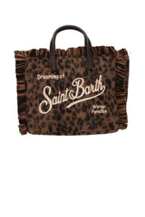 MC2 Saint Barth Borsa Donna Vanity Mini Felt Leopard