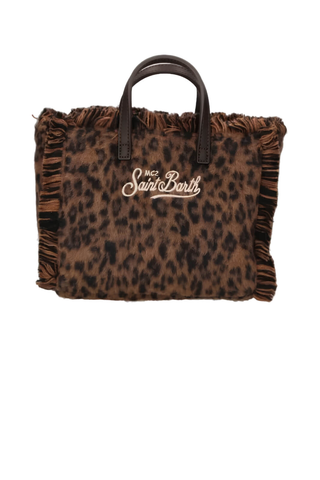 MC2 Saint Barth Borsa Donna Vanity Mini Felt Leopard