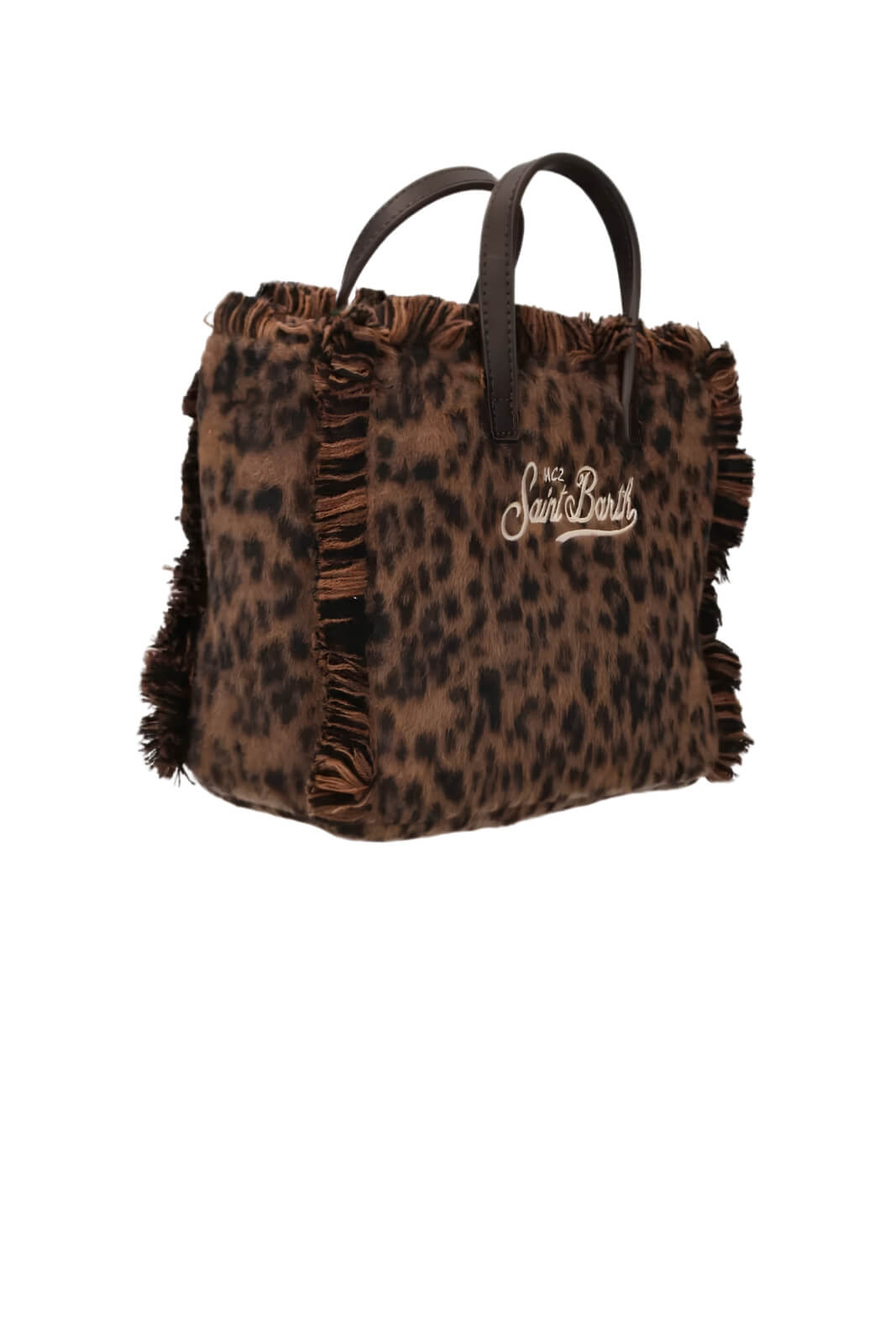 MC2 Saint Barth Borsa Donna Vanity Mini Felt Leopard