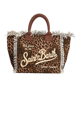 MC2 Saint Barth Borsa Donna Vanity Sand Leopard