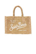 MC2 Saint Barth Borsa Donna in rafia con frange
