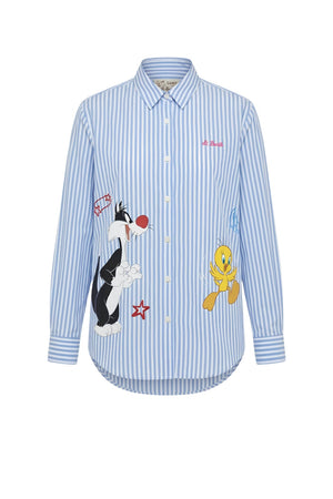 MC2 Saint Barth Camicia Donna Brigitte Stripes Silvester Titty