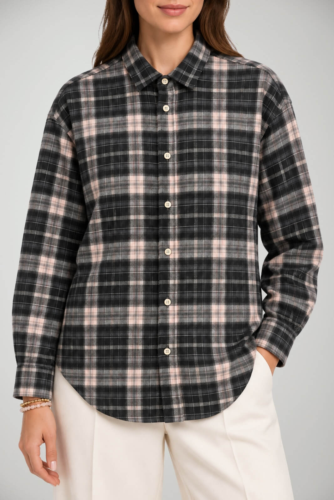 MC2 Saint Barth Camicia Donna Gigy Flannel Tartan