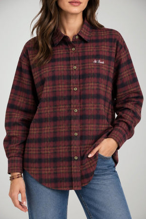 MC2 Saint Barth Camicia Donna Lully Flannel Tartan