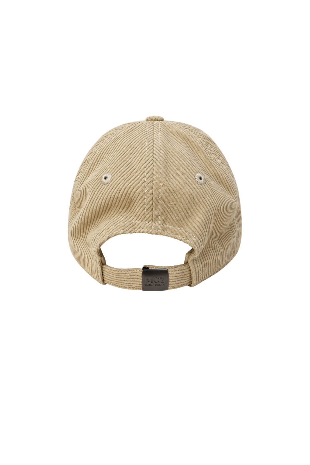 MC2 Saint Barth Cappello Donna Baseball Corduroy / Beige