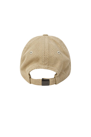 MC2 Saint Barth Cappello Donna Baseball Corduroy / Beige