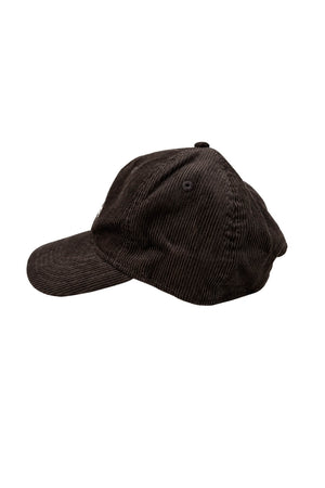 MC2 Saint Barth Cappello Donna Baseball Corduroy / Cioccolato