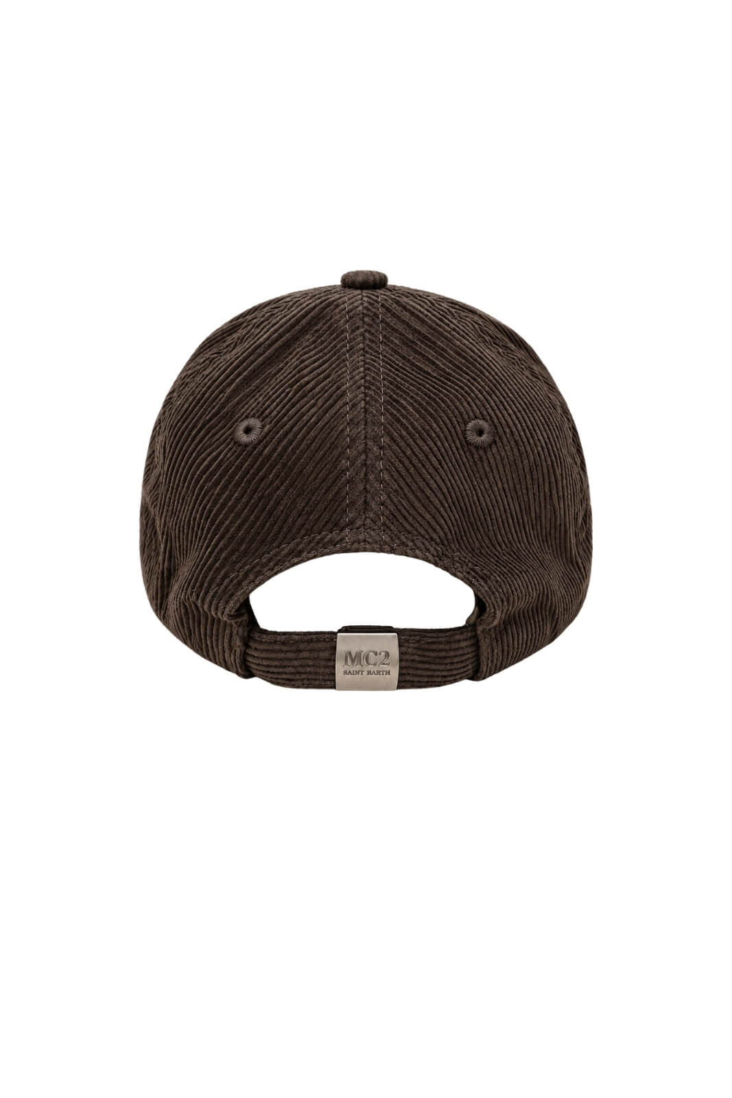MC2 Saint Barth Cappello Donna Baseball Corduroy / Cioccolato