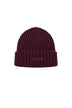 MC2 Saint Barth Cappello in lana a coste / Melanzana