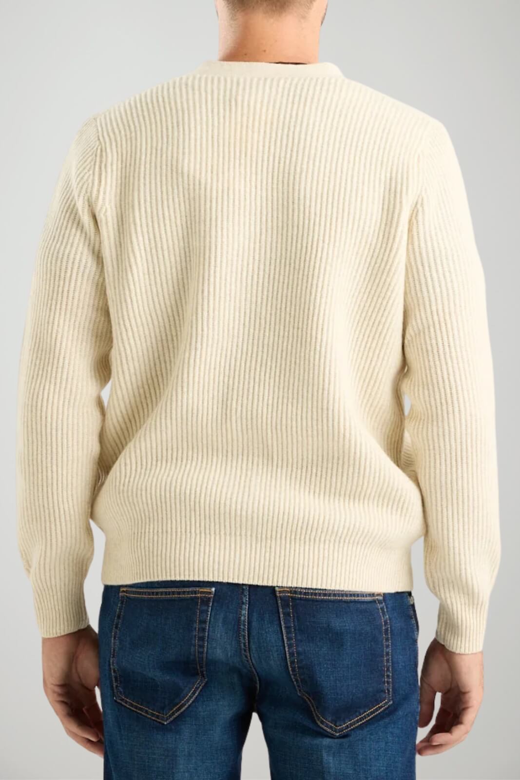 MC2 Saint Barth Cardigan Uomo Herrison Rib Wool