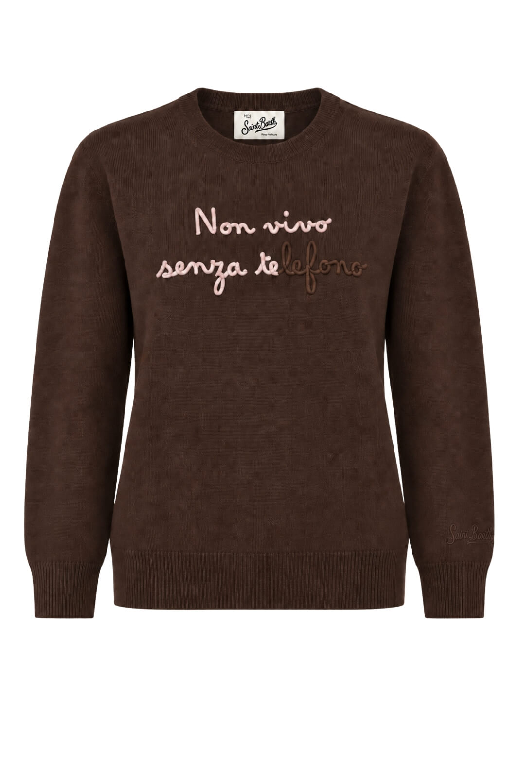 MC2 Saint Barth Maglia Donna Non Vivo Senza Te