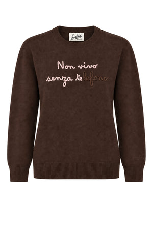 MC2 Saint Barth Maglia Donna Non Vivo Senza Te